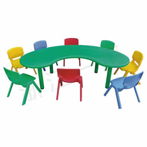 Plastic Chair SeriesYH057-1月亮桌(帶升降)