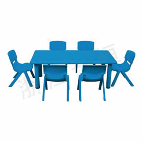 Plastic Chair SeriesYH057-2超豪華型幼兒塑料桌椅(帶升降)