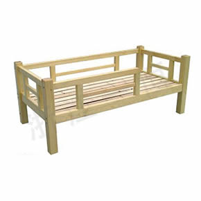 Table Chair Bed Cabinet seriesYH072-7樟子松單人床