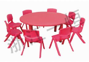 Plastic table and chair series圓形桌