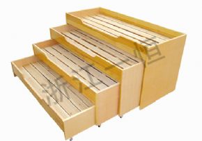 Children's bed series木質(zhì)抽拉床