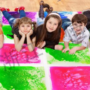 Climbing drillColorful liquid floor