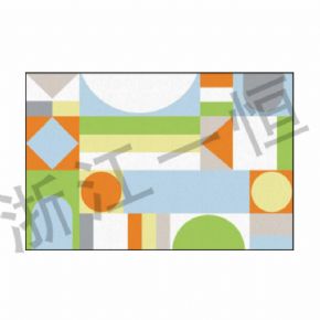 Climbing drillGeometric carpet