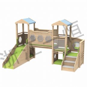 Climbing drillModern children's slide