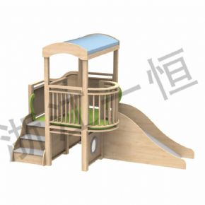 Climbing drillYoung children's town slide