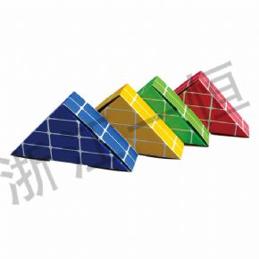 Building classTriangle square paper brick