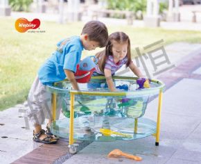 Sand waterDoll sandbox (transparent green)