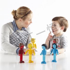 Fighting classMagnetic Stick Puzzle Blocks - 6 Sets