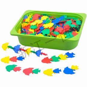 Fighting classMixed tropical fish blocks