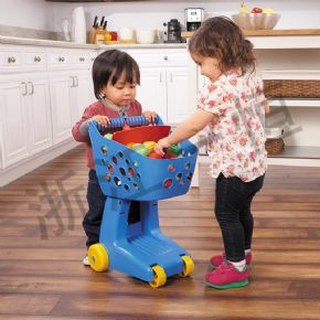Developing language cognitionSimple shopping cart (blue