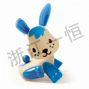 Developing language cognitionColorful animal stacker