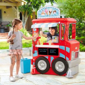 Developing language cognitionTwo-in-one fast food truck