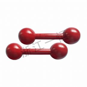 Music equipmentRed dumbbell (pair)