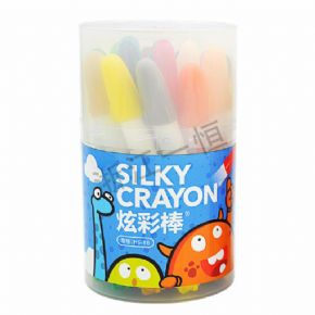 Art materials16色桶裝炫彩棒