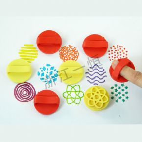 Art tools小橡膠手指印 - 花紋