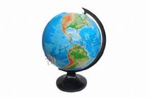Geography34002-1平面地形地球儀